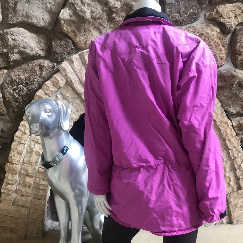 Vintage Marmot Full Zip Gore-Tex Winter Jacket Pink Women's Size L Large - Picture 3 of 11